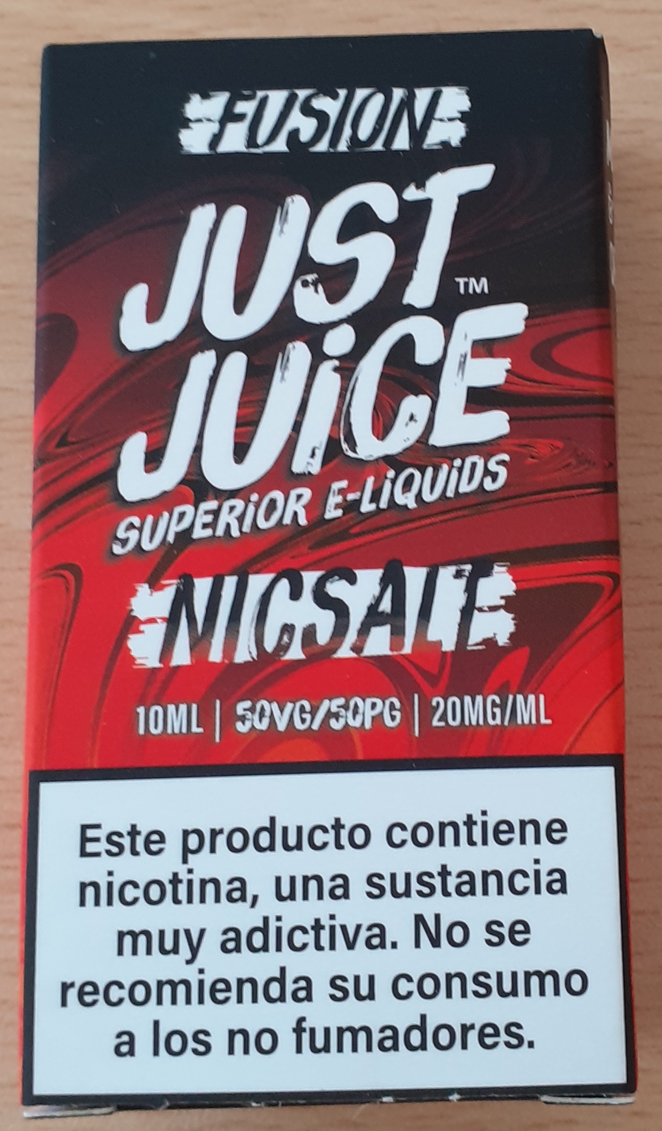 опасни стоки, Никотинова течност за електронна цигара, JUST JUICE